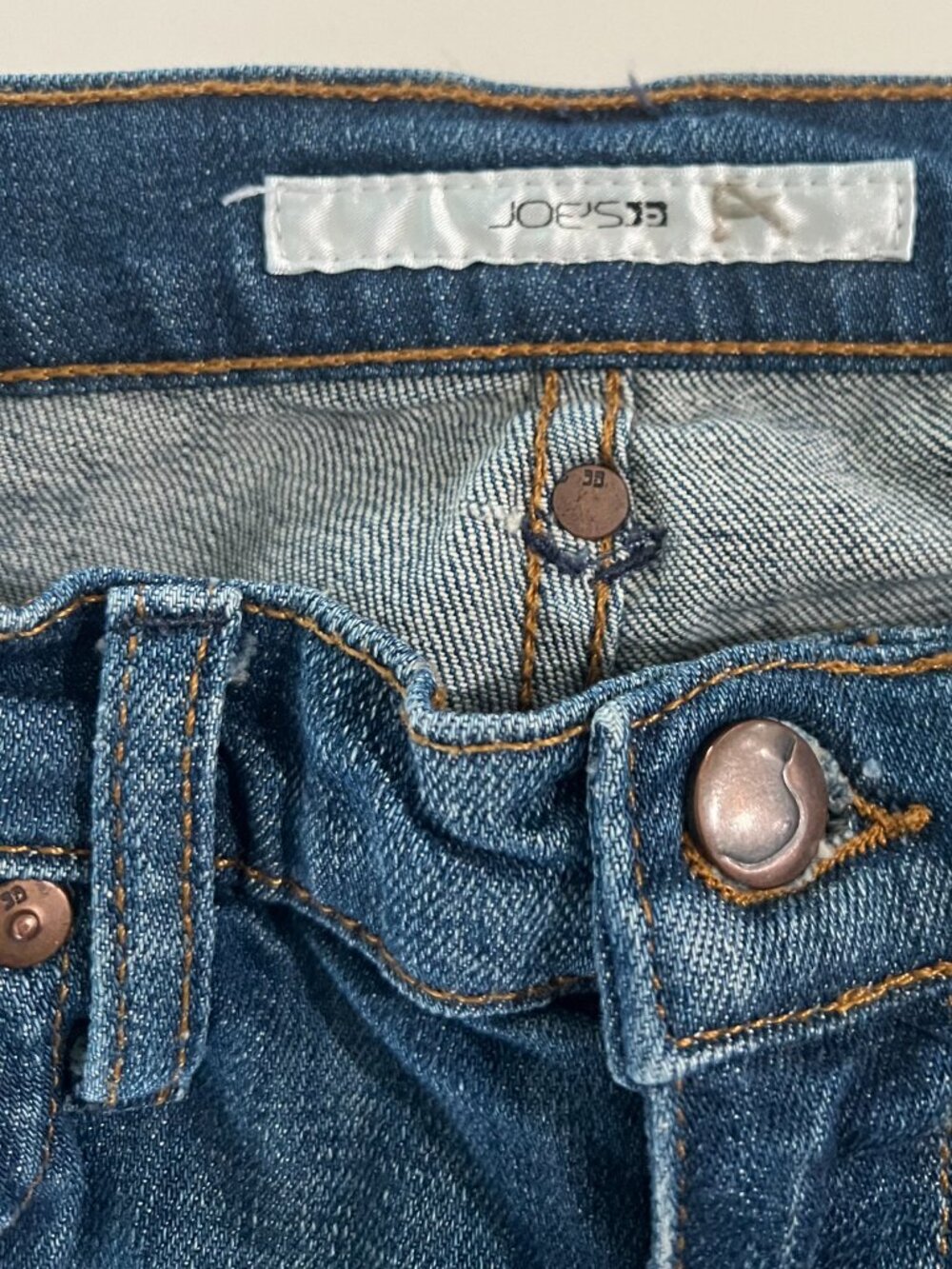 Joe's "The Rocker" Low Rise Boot Cut Jeans - Picture 6 of 6